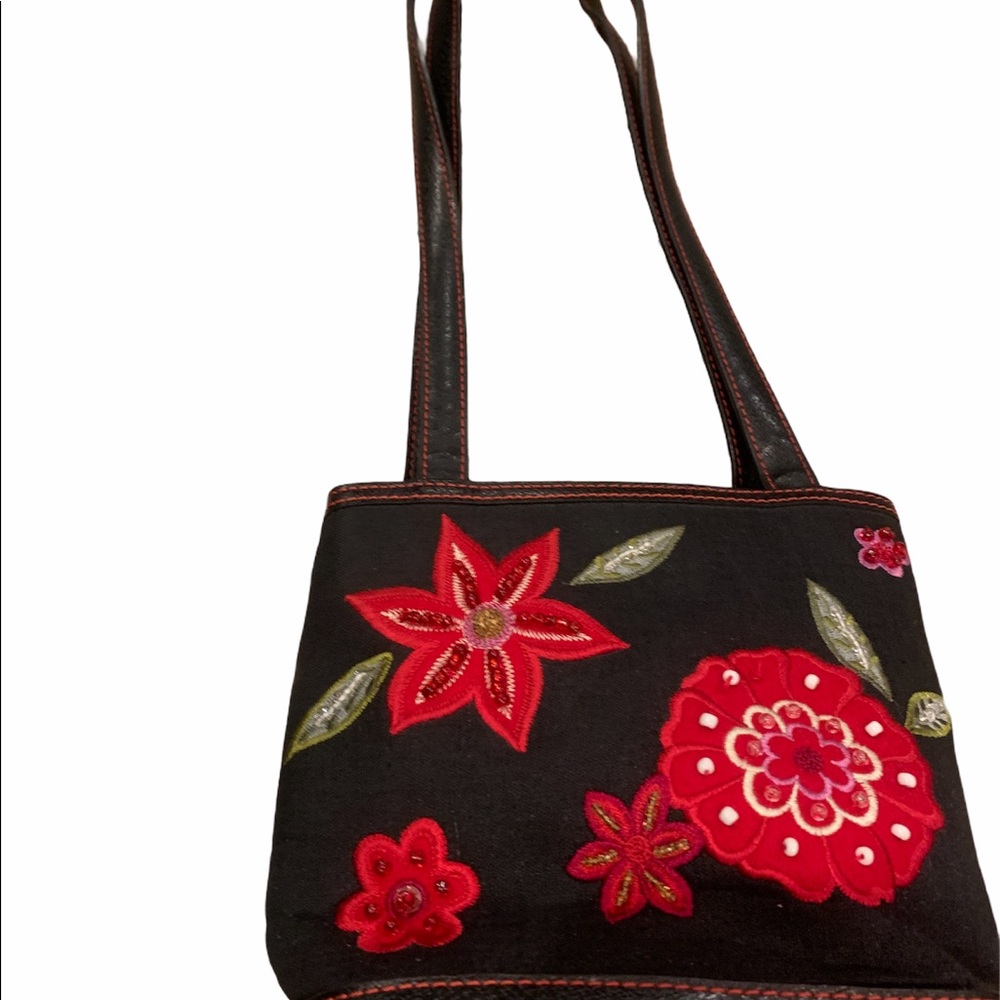 Liz Claiborne mini bag hand beaded